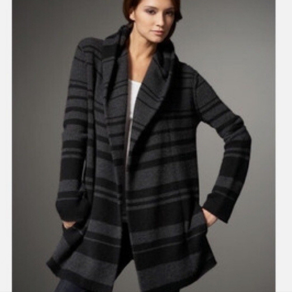《 Vince》Cashmere Blanket Sweater Coat